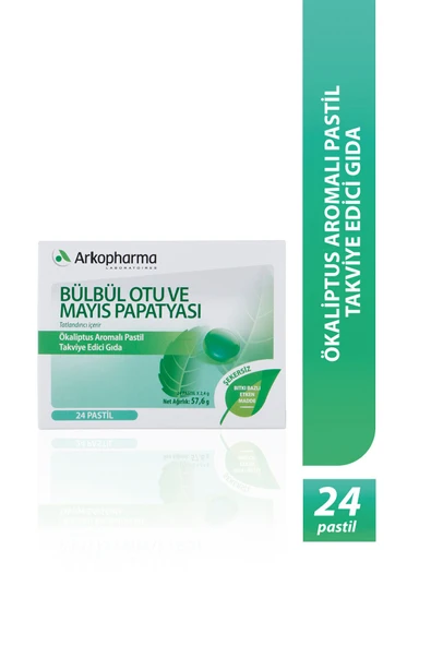 ARKOPHARMA Ökaliptus Aromalı Pastil - 24 Adet ürün görseli 1