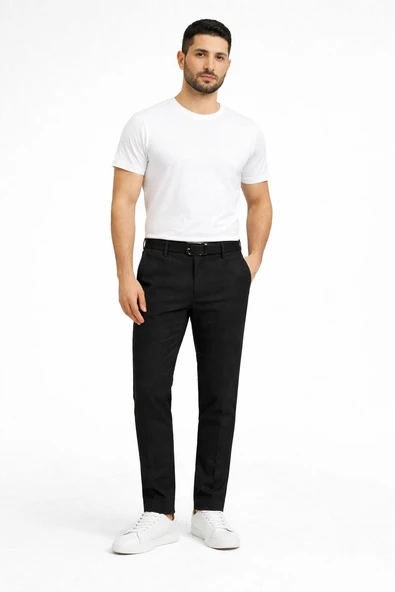 Captiva İtalyan Kesim Comfort Fit Erkek Keten Pantolon - 7557 ürün görseli 1