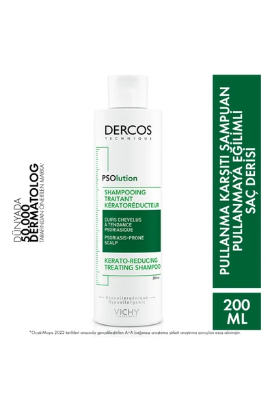 VİCHY PSOlution Pullanma Karşıtı Bakım Şampuanı 200 ml ürün görseli 1