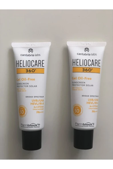 HELİOCARE 360 Gel Oil Free Spf50 50ml | 2 Kutulu Set Kampanya | Orijinal Boy ürün görseli 1