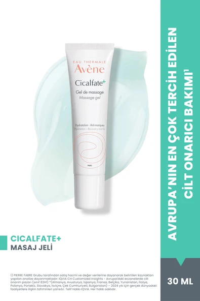 AVENE Cicalfate+ Cildin Doğal Bariyerinin Yenlenmesine Yardımcı Masaj Jeli 30 ml ürün görseli 1