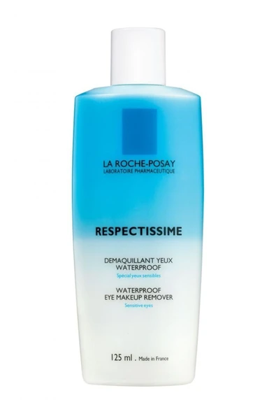 LA ROCHE POSAY Respectissime Suya Dayanıklı Göz Makyajı Temizleyici 125ml 3433422401907 ürün görseli 1