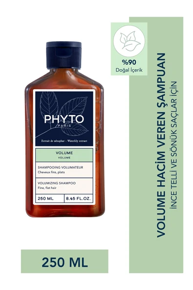 PHYTO Volumizing  Shampoo 250 ml – Hacim Veren Şampuan ürün görseli 1