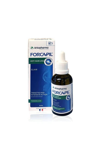 ARKOPHARMA Forcapil Elixir Saç Dökülmesi Karşıtı Solüsyon 50ml - Resim 2