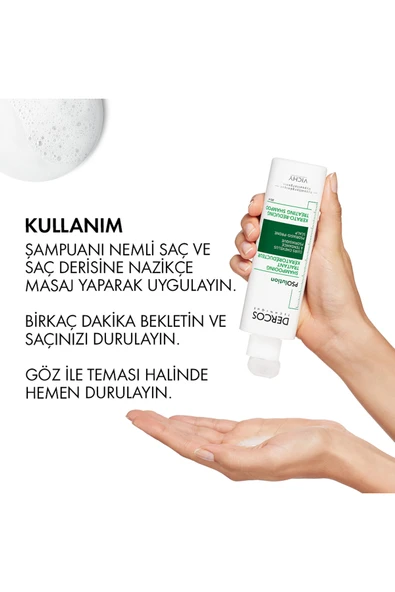VİCHY PSOlution Pullanma Karşıtı Bakım Şampuanı 200 ml - Resim 7
