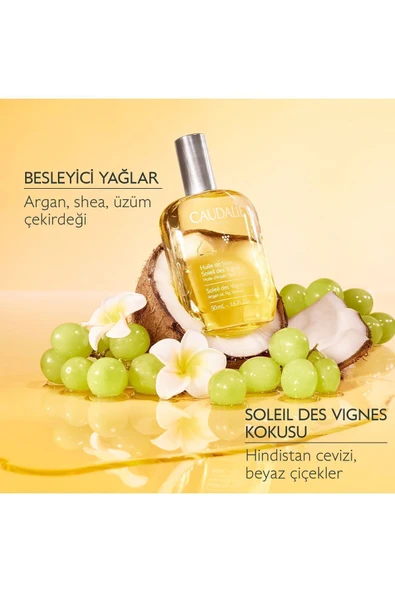 CAUDALİE Soleil Des Vignes Elixir Bakım Yağı 100 ml - Resim 2
