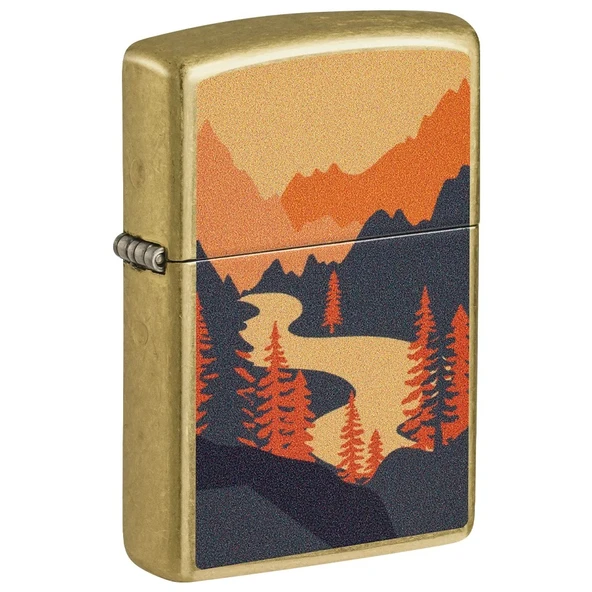 Zippo Mountain Dizayn Çakmak ürün görseli 1