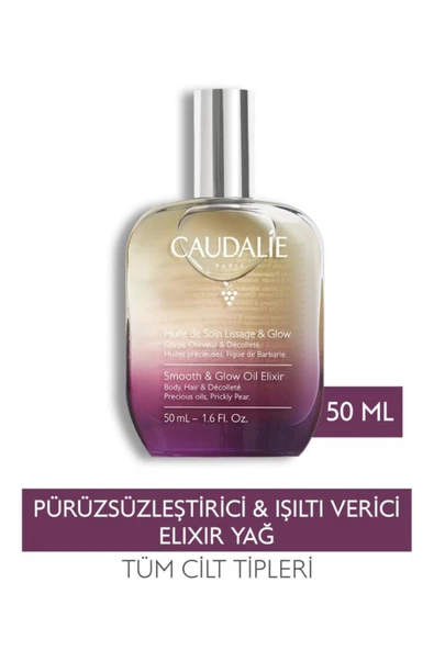 CAUDALİE Pürüzsüzleştirici & Işıltı Verici Elixir Yağ 50 ml ürün görseli 1