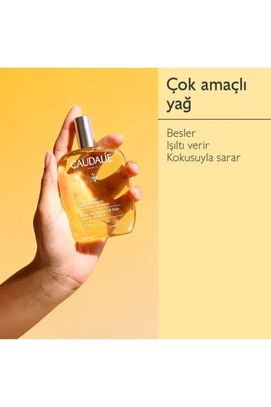 CAUDALİE Soleil Des Vignes Elixir Bakım Yağı 100 ml - Resim 5
