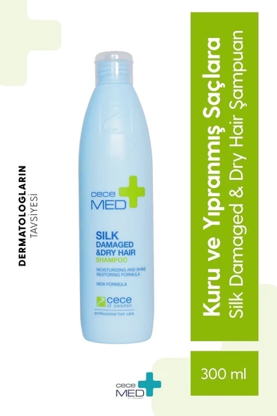 CECE MED Kuru Yıpranmış Ve Boyalı Saçlar Için Şampuan 300 ml ürün görseli 1