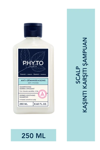 PHYTO Anti-Itching Dermo-Soothing Shampoo 250 ml – Kaşıntı Karşıtı Şampuan ürün görseli 1