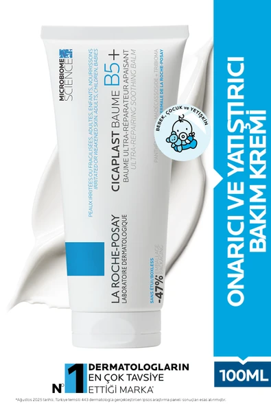 LA ROCHE POSAY Cicaplast Baume B5 Onarıcı Ve Yatıştırıcı Yüz ve Vücut Bakım Kremi 100ml ürün görseli 1