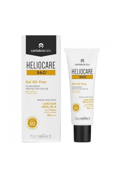 HELİOCARE 360 Gel Oil Free Spf 50 50 ml Jel Güneş Koruyucu (hcr101) ürün görseli 1