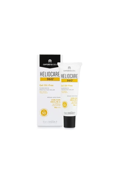 HELİOCARE 360 Yağsız Spf + 50 Jel Güneş Koruyucu 50 ml ürün görseli 1