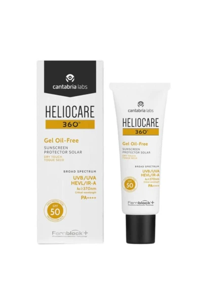 HELİOCARE 360 Gel Oil Free Spf 50 50ml 84700017241370 ürün görseli 1