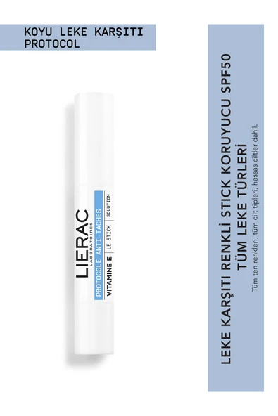 LİERAC Protocol Koyu Leke Karşıtı Renkli Stick SPF50 ürün görseli 1