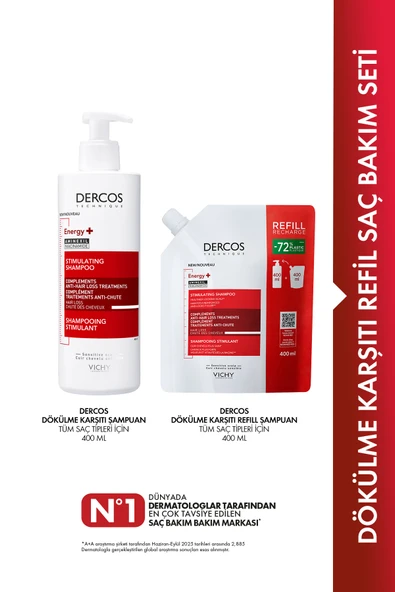 VİCHY Dökülme Karşıtı Refill Saç Bakım Seti ürün görseli 1