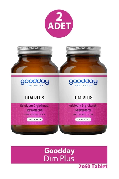 GOODDAY Dım Plus 60 Tablet 2 Adet ürün görseli 1