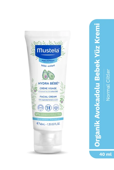 MUSTELA Hydra Bebe Face Cream 40 ml ürün görseli 1