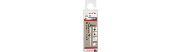 Bosch Hss-Co 2,5x57 mm 10'lu Paket - Resim 2