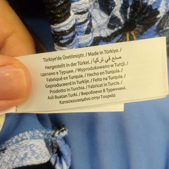 Büyük Beden Çiçekli Tek Parça Mayo - Resim 4