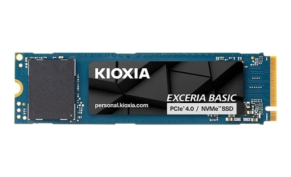 Kioxia Exceria Basic LSF10Z002TG8 2TB (7300/6800MB/s) M.2 2280 PCIe 4.0 NVMe SSD ürün görseli 1