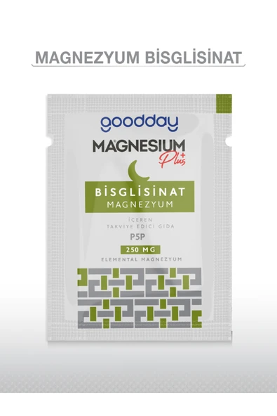 GOODDAY Magnesıum Plus g Magnezyum Bisglisinat  p5p ürün görseli 1