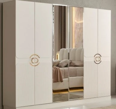 SAGRADA MDF 6 KAPILI DOLAP ürün görseli 1