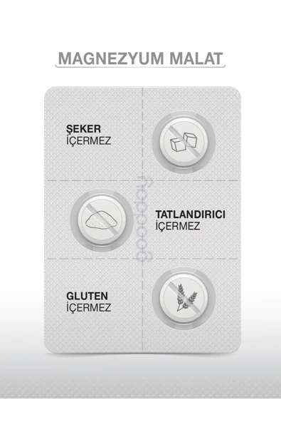 GOODDAY MAGNESIUM PLUS M ( Malat ) 30 TABLET - Resim 6