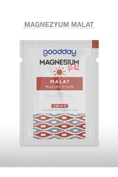 GOODDAY Magnesium Malat Plus M 250mg 30 Saşe ürün görseli 1