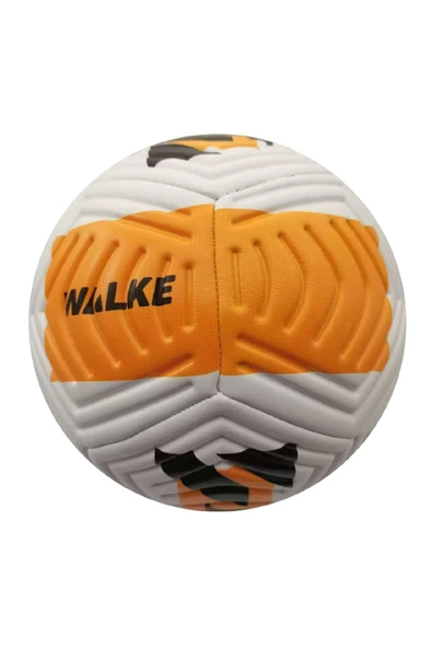 Walke 5 Numara Futbol Topu Pompa Hediyeli Turuncu - Resim 4