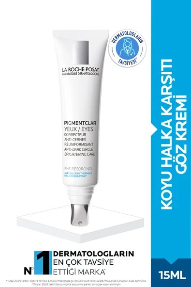 LA ROCHE POSAY La Roche-posay Pigmentclar Yeux Göz Çevresi Bakım Kremi 15 ml ürün görseli 1