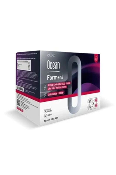 Ocean Formera L-Karnitin 30 Tüp + Glukomannan 60 Kapsül ürün görseli 1