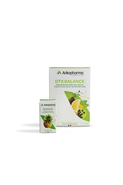 ARKOPHARMA 20 Günde Ben Paketi - Ananas & DTX Balance ürün görseli 1