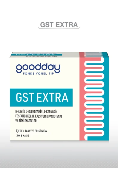 GOODDAY Gst- Extra 30 Saşe Bitkisel Besin Takviyesi - Resim 2