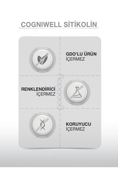 GOODDAY Cogniwell Sitikolin 30 Tablet - Resim 3