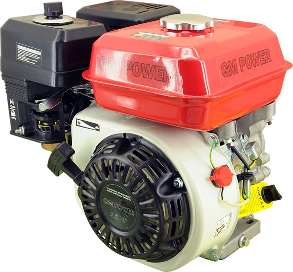 GoldMoto Gmpower GM200KS Benzinli Motor 6.5 Hp İpli Krank Mili Kamalı ürün görseli 1