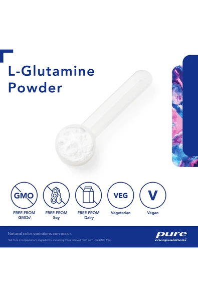 PURE ENCAPSULATİONS L-Glutamine Powder 227 Gr - Resim 3