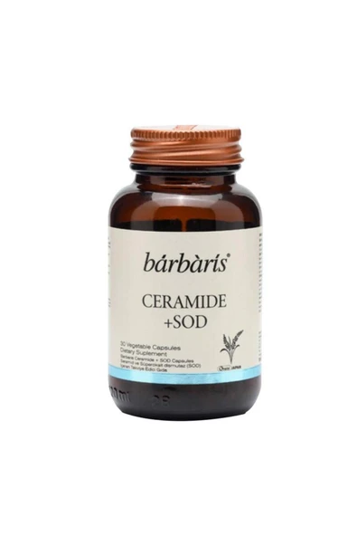 BARBARİS Ceramıde Sod 30 Kapsül 40mg Japon Seramid Cilde Parlaklık- Sıkılaşma- Ton Eşitliği -nem ürün görseli 1