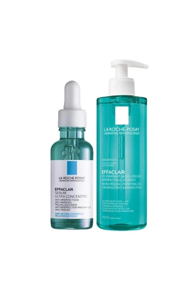 LA ROCHE POSAY Effaclar Peeling Etkili Serum Ve Temizleyici Leke Karşıtı Bakım Seti ürün görseli 1
