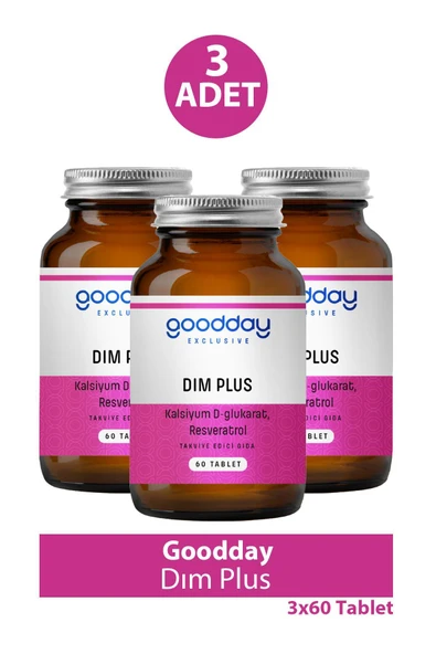 GOODDAY Dım Plus 60 Tablet 3 Adet ürün görseli 1