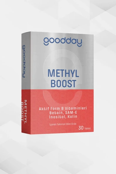 GOODDAY METHYL BOOST 30 TABLET ürün görseli 1