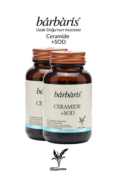 BARBARİS BARBARİS CERAMIDE+SOD 30 CAPSULES 2* PAKET ürün görseli 1