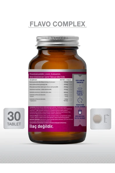 GOODDAY Flavo Complex 60 Tablet - Resim 2