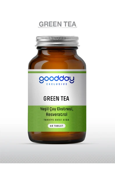 GOODDAY Green Tea Resveratrol 60 Tablet ürün görseli 1