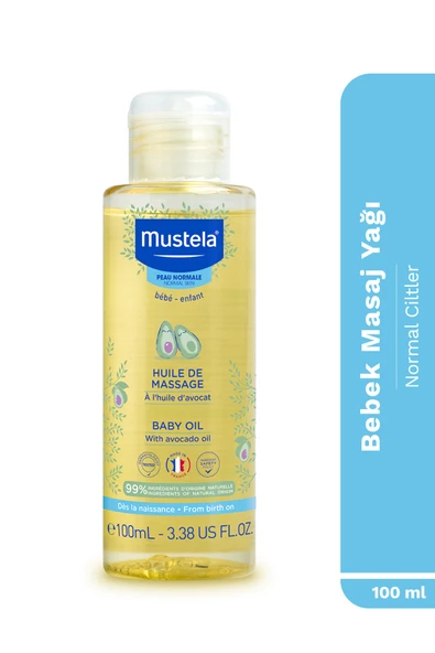 MUSTELA Baby Oil Bebek Yağı 100 ml ürün görseli 1