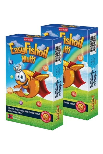 EASY FİSHOİL Easyfishoil Multi 30 Jel Tablet 2 Adet ürün görseli 1