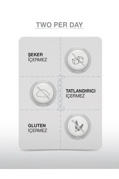 GOODDAY 2pd Two Per Day Multi Vitamin 60 Kapsül 29 Etken Madde - Resim 5