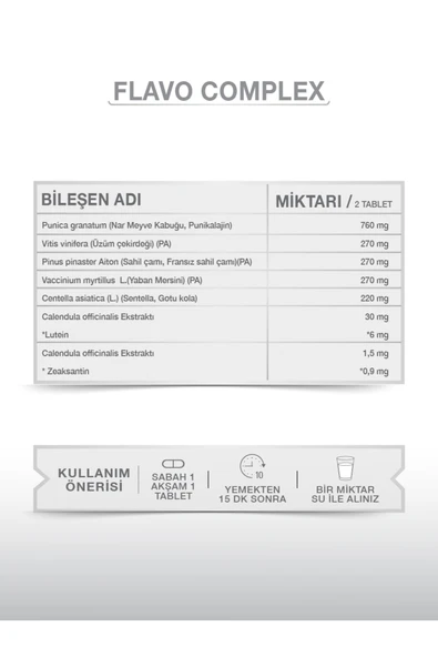 GOODDAY Flavo Complex 60 Tablet - Resim 3