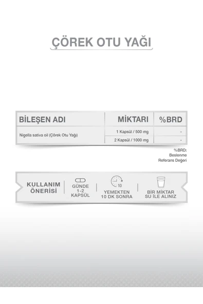 GOODDAY ÇÖREK OTU YAĞI 30 LİKİT KAPSÜL - Resim 4